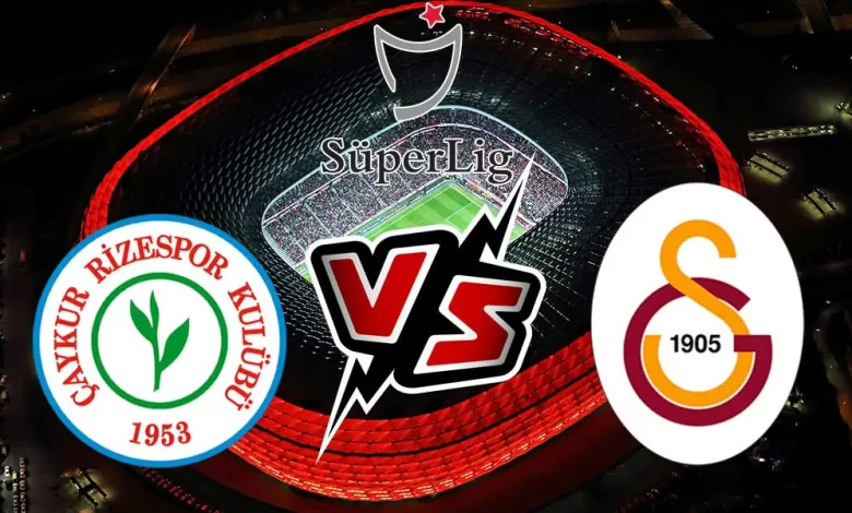 Galatasaray vs Rizespor